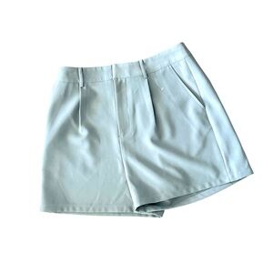7 For All Mankind High Waist Shorts Baby Blue Size 10